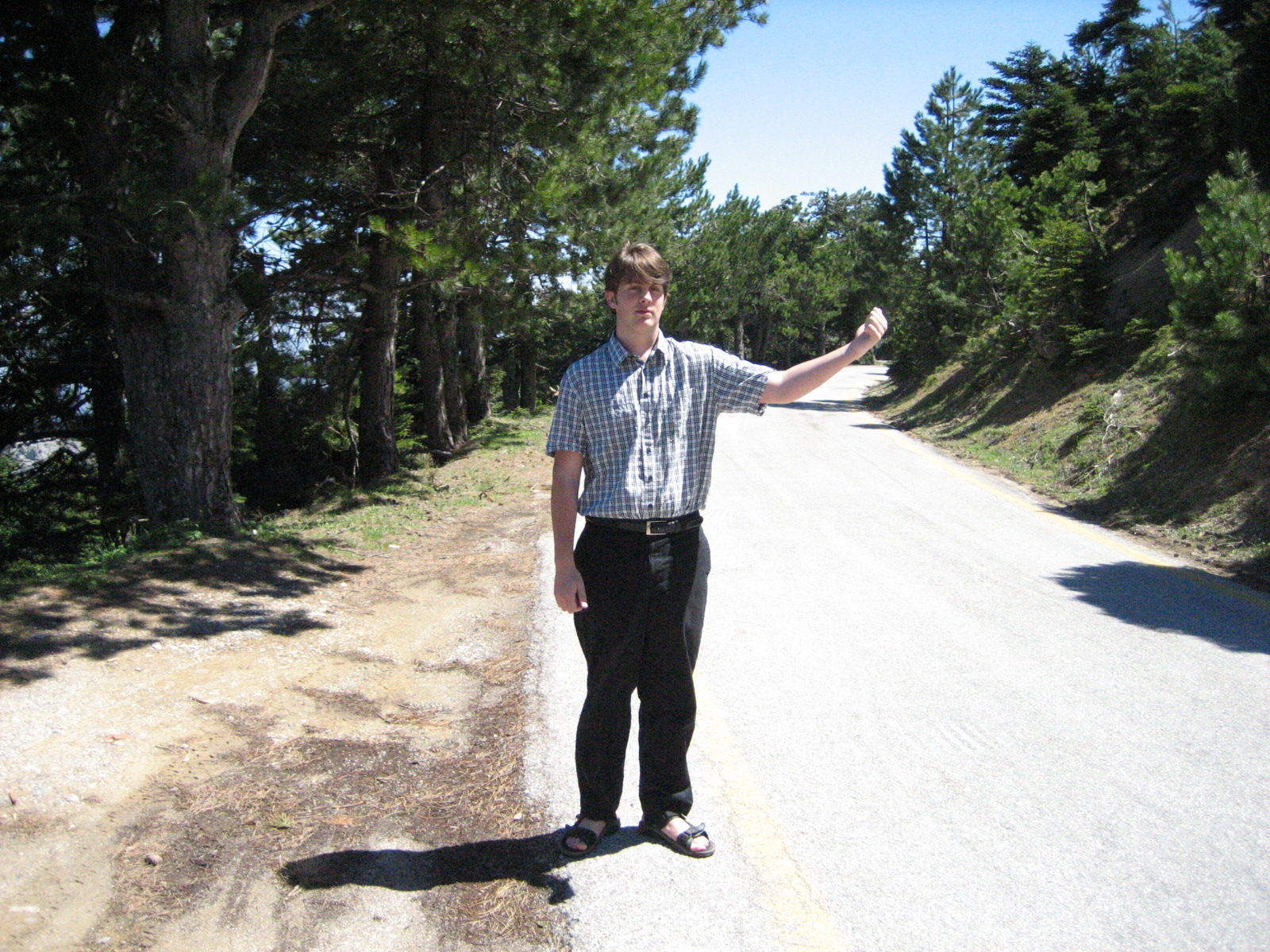 Hitchhiking in Croatia