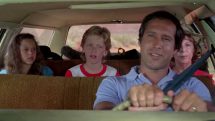 Chevy Chase in car for "Animal House Vacation."