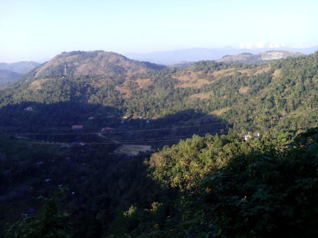 Munnar hills on a southern India road trip.