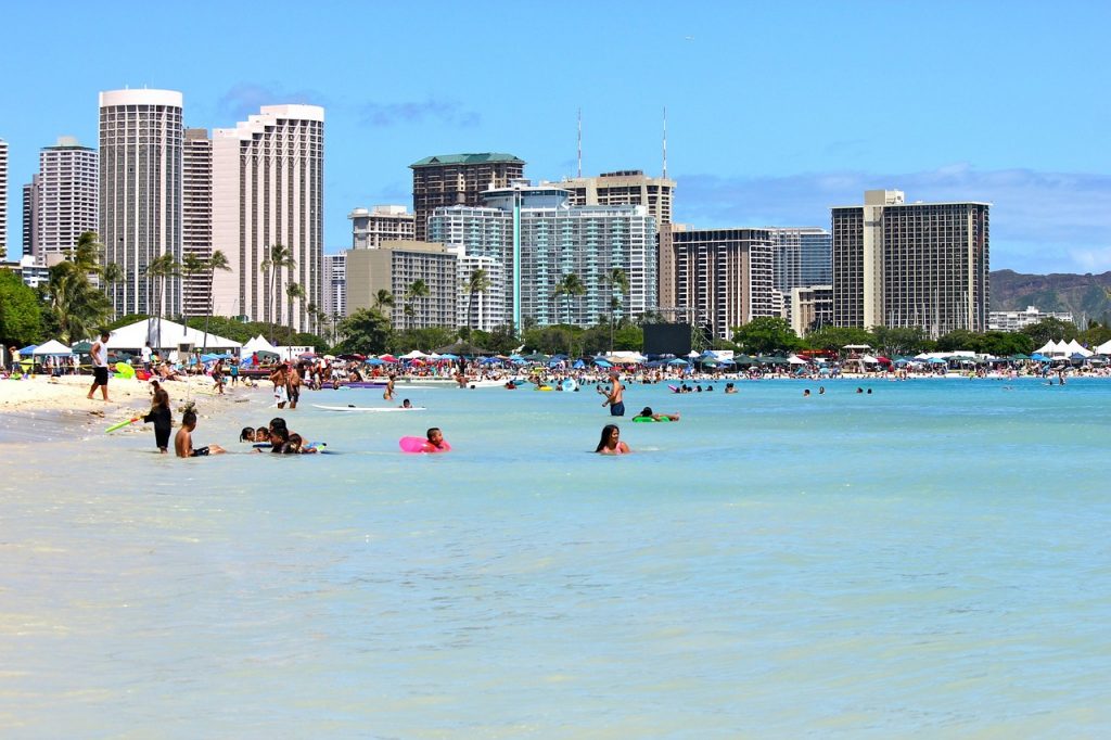 beach at Waikiki