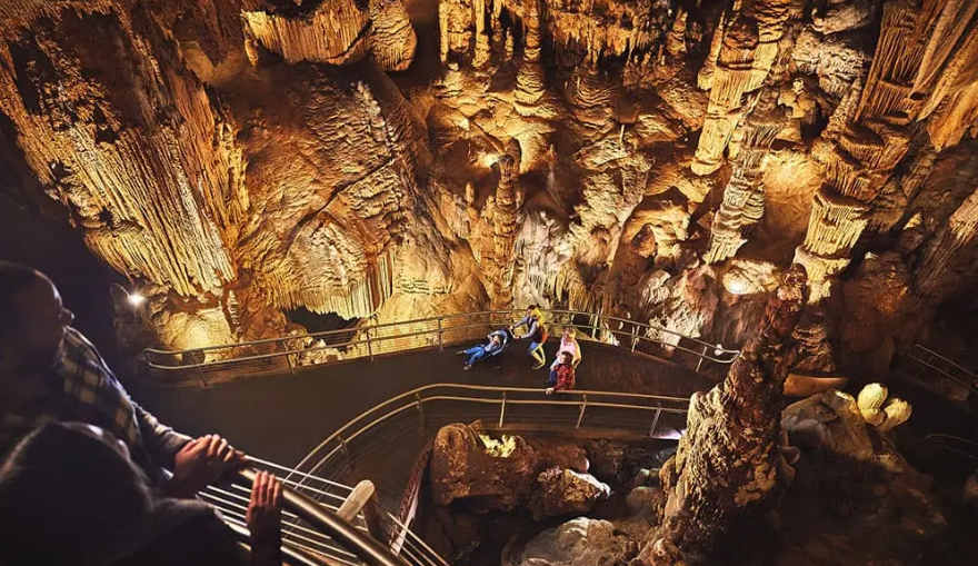 Journey to the center of the earth at Luray Caverns Photo: luraycaverns.com