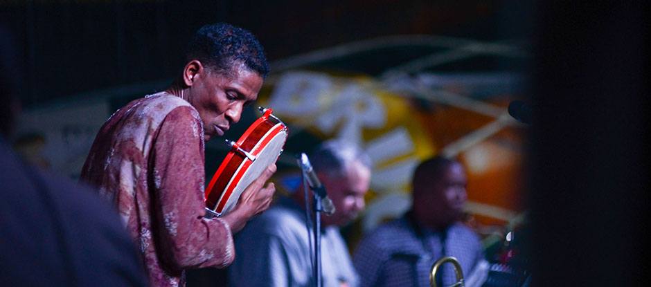 William Cepeda performs at the Dominican Republic Jazz Festival