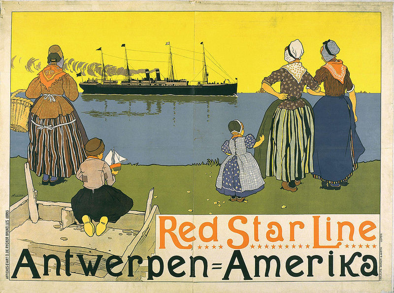 Commercial Poster for Red Star Line cruises