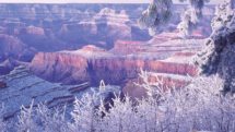 The Grand Canyon is magical in winter