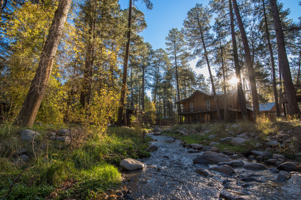 Cabins are the favorite accommodation for families in Ruidoso