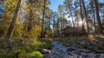 Cabins are the favorite accommodation for families in Ruidoso