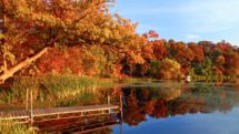Apple River Wisconsin fall foliage