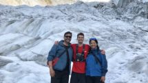 hiking on Franz Josef Glacier