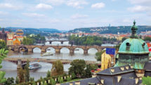 Prague Castle is one of the port excursions on a Uniworld river cruise. Photo c. Uniworld