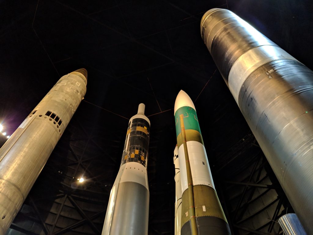 Rockets at the National Museum of the U.S. Air Force in Dayton