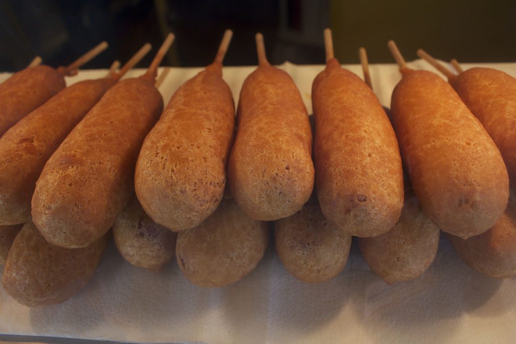 Corn dogs