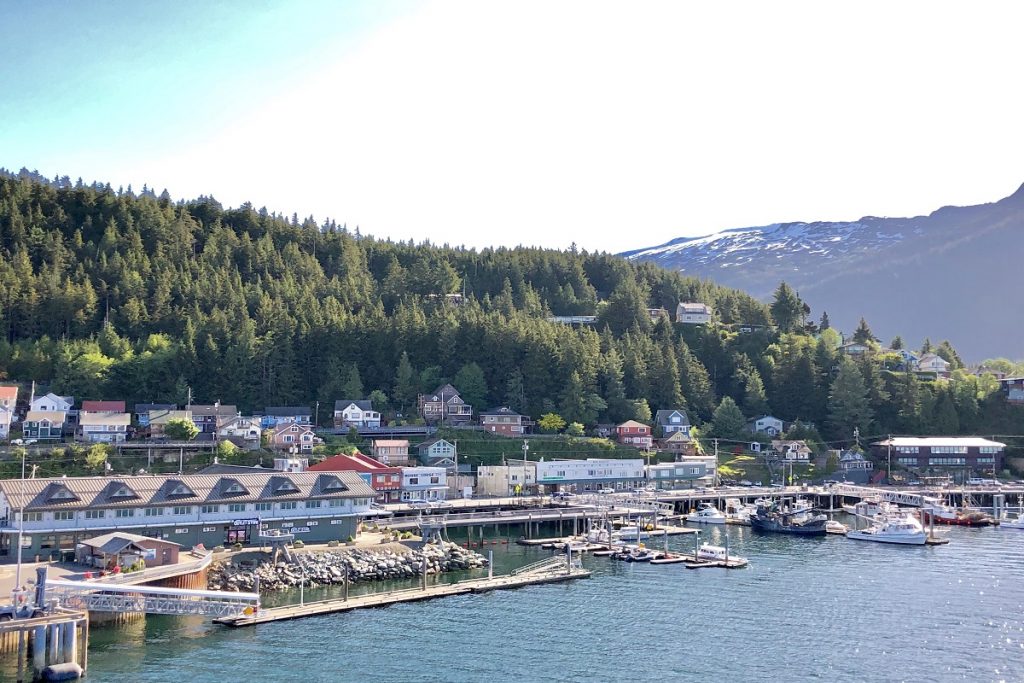 Alaska port on a quiet day.