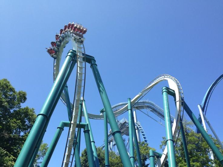 Alpengeist coaster at Busch Gardens Williamsburg.