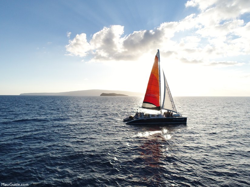 Kai Kanani goes out for a sunset sail.