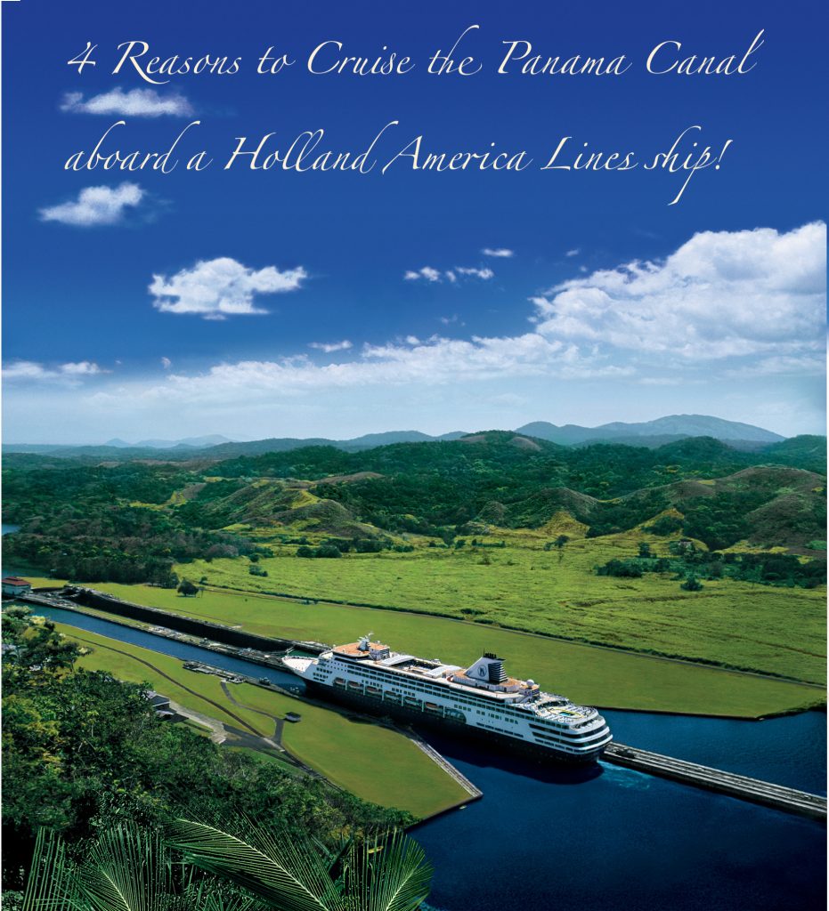 M.S. Maasdam crossing the Panama Canal.