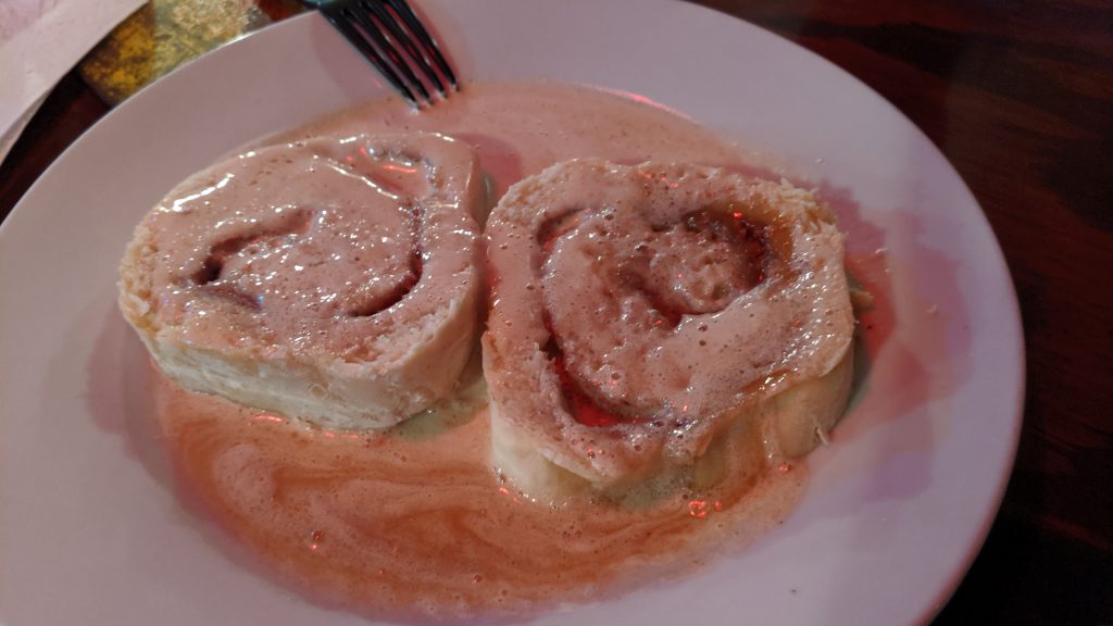 Guava Duff is a favorite dessert; think Jelly Roll make with sweet fresh guava fruit.