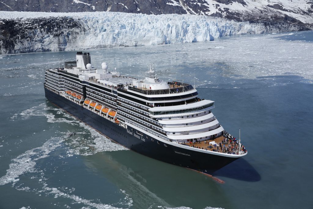 Holland America's Westerdam is sailing in Alaska Photo c. Holland America Line