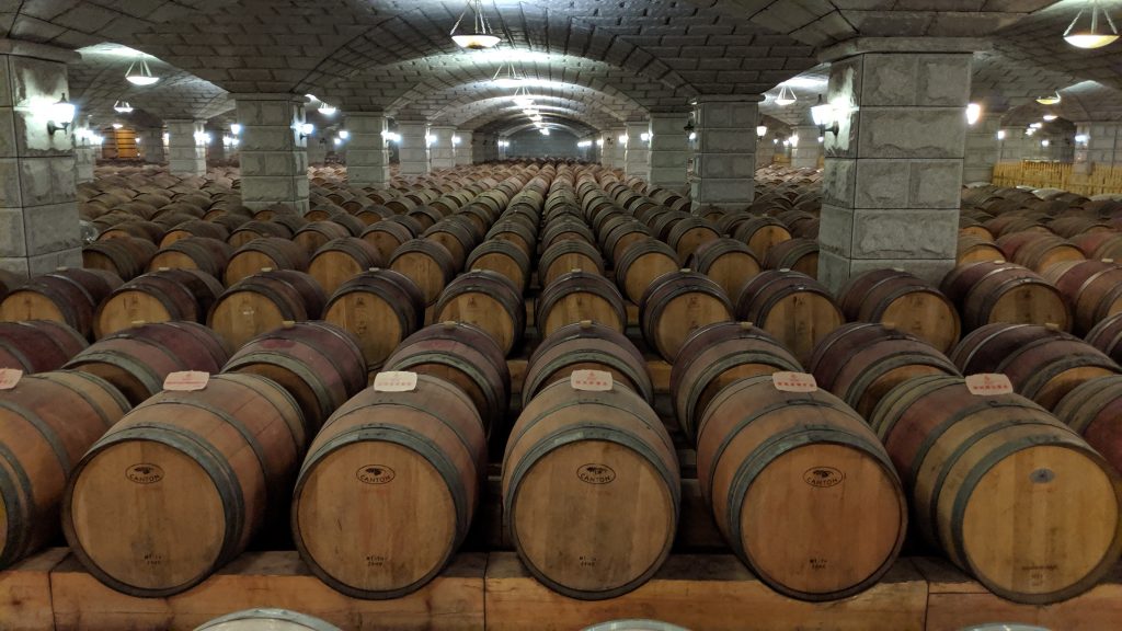 Zixuan Winery claims to have the largest wine cellar in all of Asia.