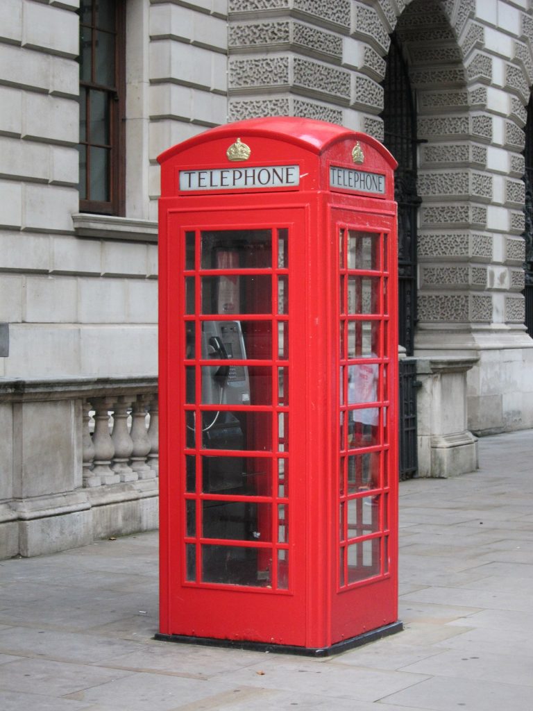 British red phonebooth in London