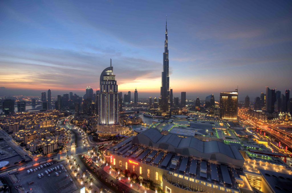 Downtown Dubail skyline as of Oct. 2014.