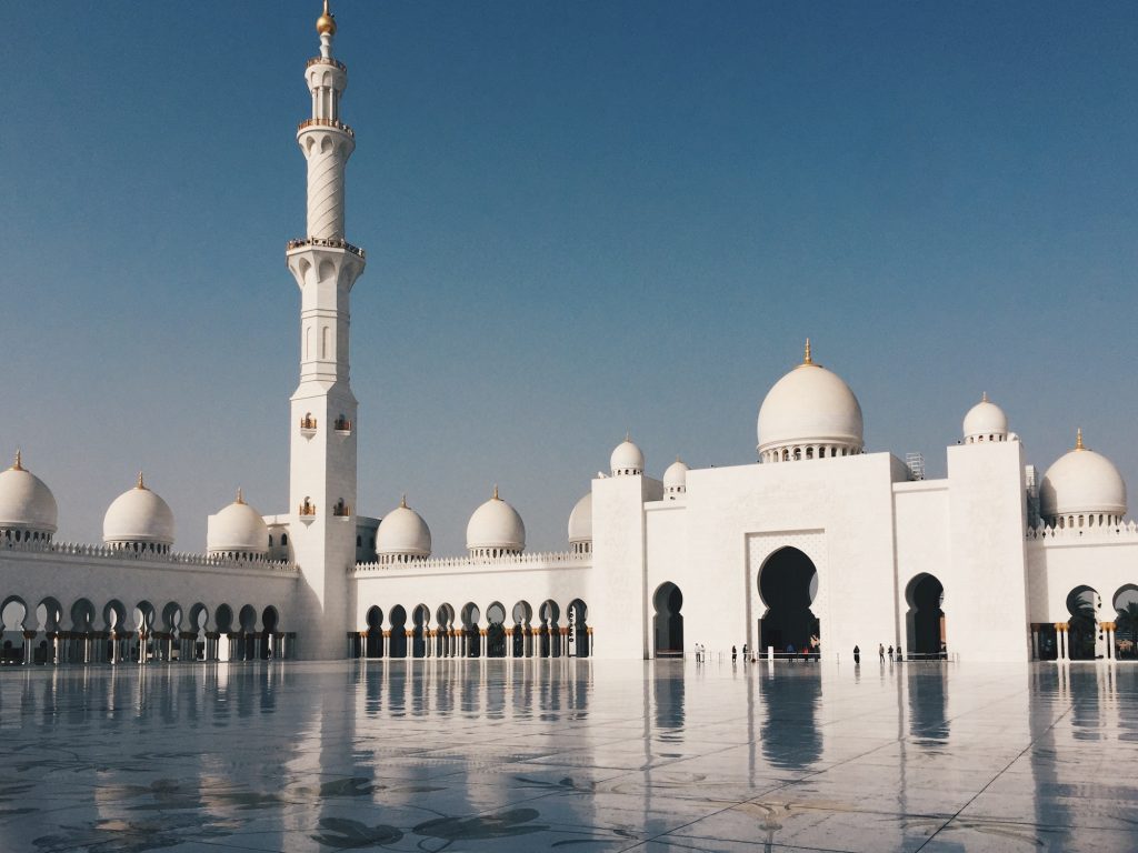 Sheik Zayed Grand Mosque in Abu Dhabi