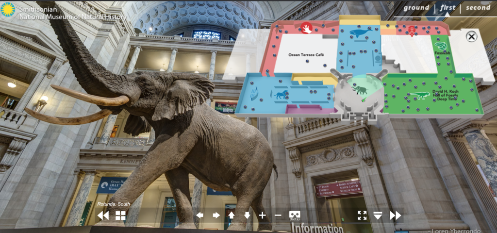 Smithsonian Museum virtual tours