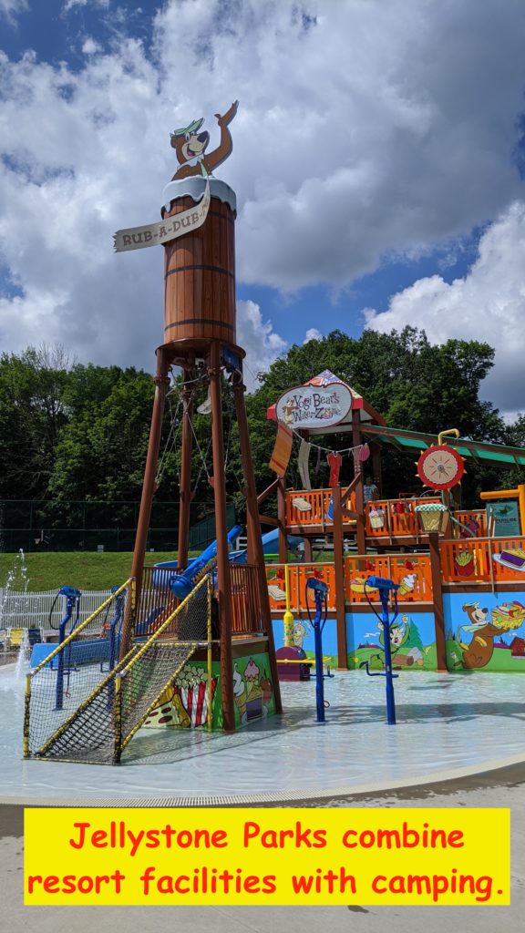 Yogi Bear's Water Zone is a water park at Jellystone Camp Resorts.