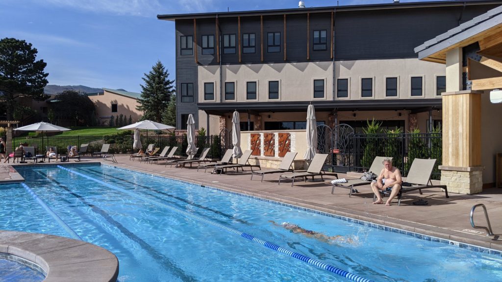 Garden of the Gods Resort pool.