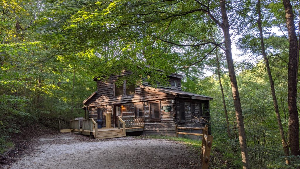 Two-bedroom Red Bud Cabin at Inn & Spa at Cedar Falls, Hocking Hills, Ohio