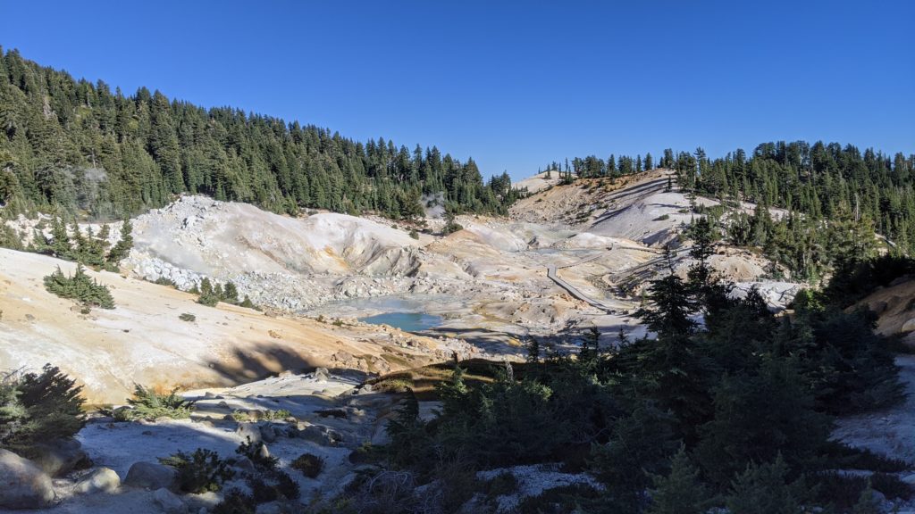 Bumpass Hell at Lassen Volcanic National Park, California