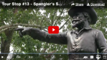First Screen from the NPS video tour of historic Gettysburg Battlefield