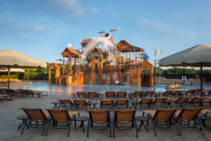 You can beat the heat at the Gaylord Texan Paradise Springs waterpark.