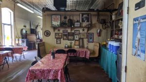 City Meat Market dining room, Giddings, Texas