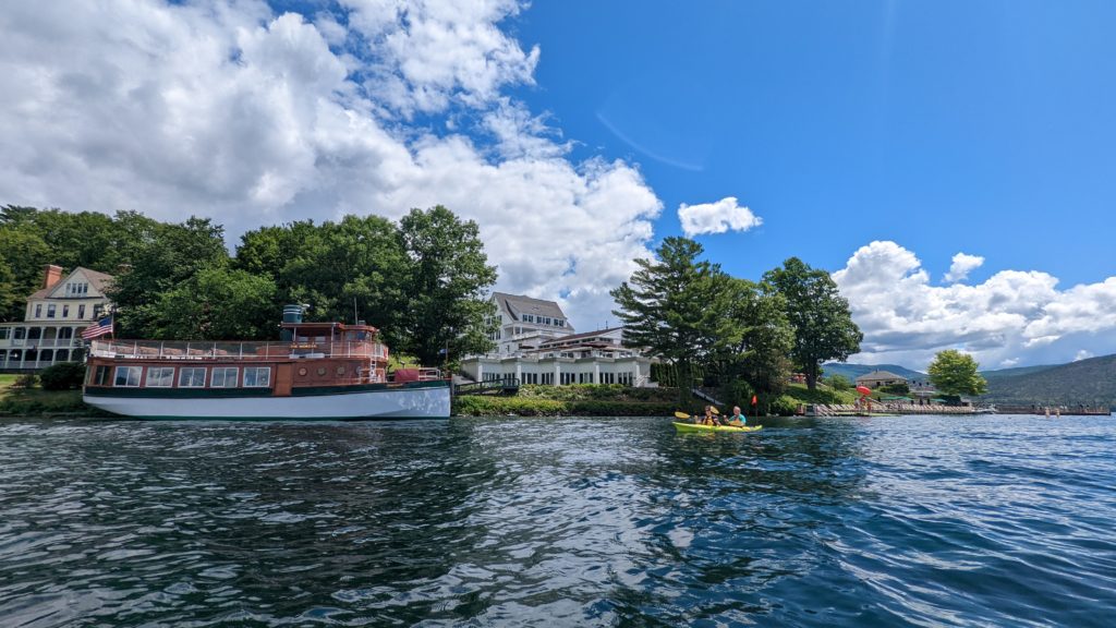Classic Sagamore Hotel on Lake George in the town of Bolton Landing