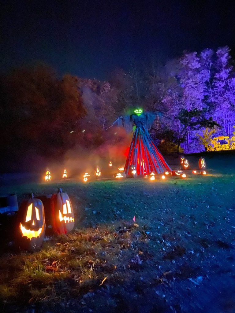 The Pumpkin Trail at Headless Horseman in Ulster County. Photo c. Haunted America