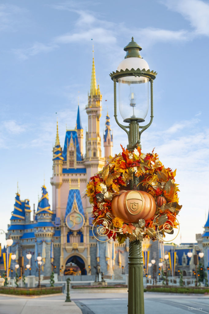 Walt Disney World Resort celebrates its 50th Anniversary and Halloween during the festive fall season. Photo c. Disney