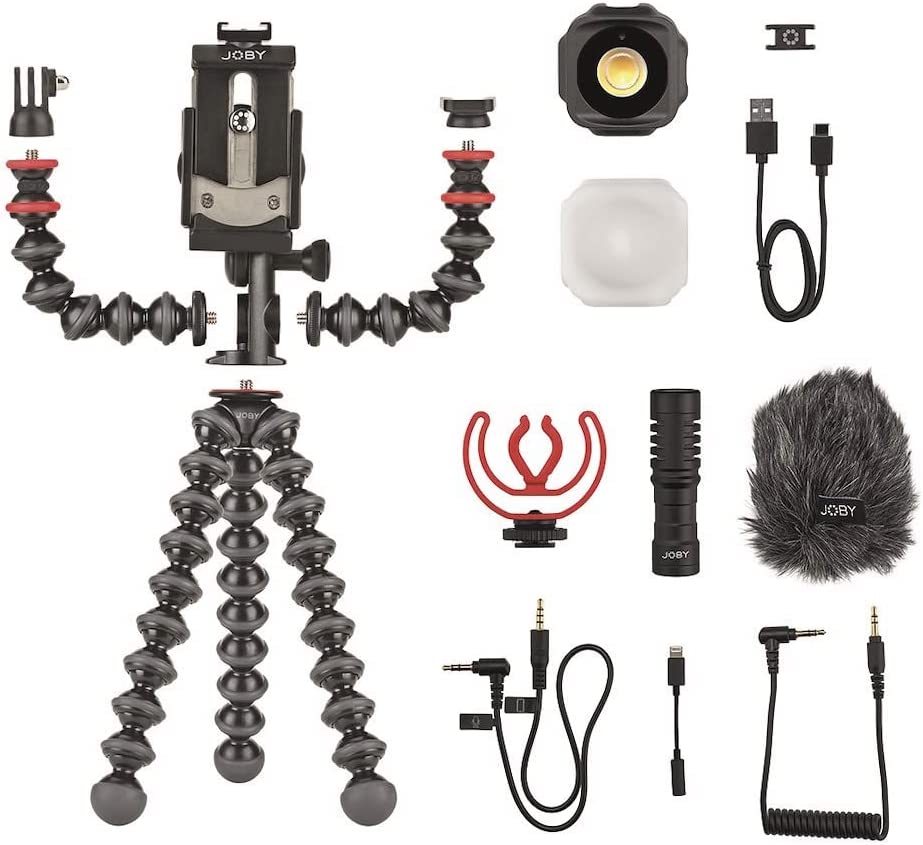 Joby Gorillapod Mobile Vlogging Kit has needed equipment for making better videos.