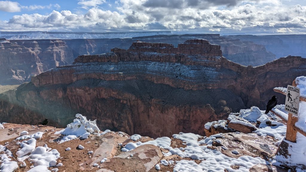 Looking North and East from the West Rim of Grand Canyon West.