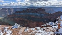 Looking North and East from the West Rim of Grand Canyon West.
