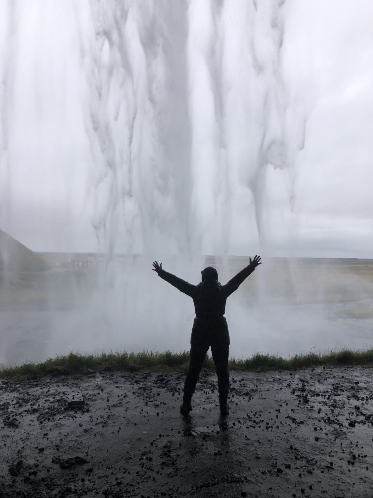 You can walk behind the Seljalandsfoss cascade, only one of Iceland's 7,000 waterfalls.