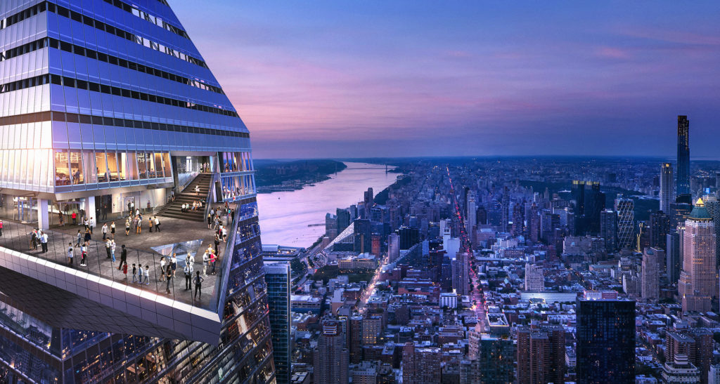 The Edge Observatory at Hudson Yards is one new attraction availble with the New York CityPASS. Photo c. Related-Oxford