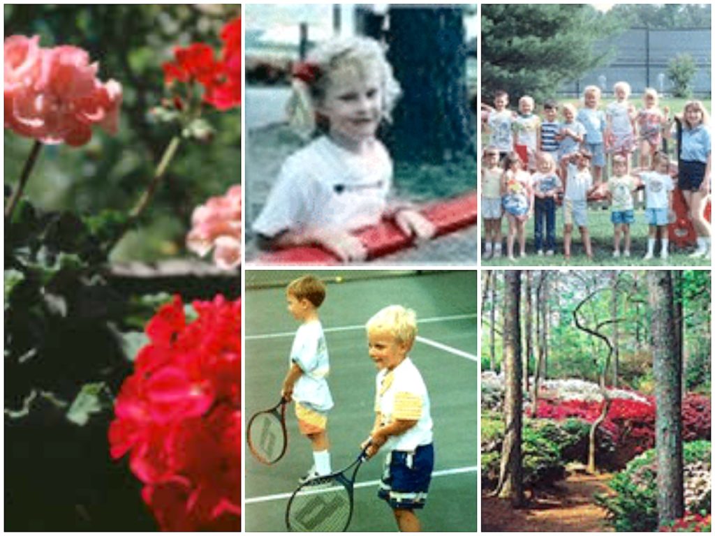 Collage of children enjoying Callaway Gardens Resort in Georgia.