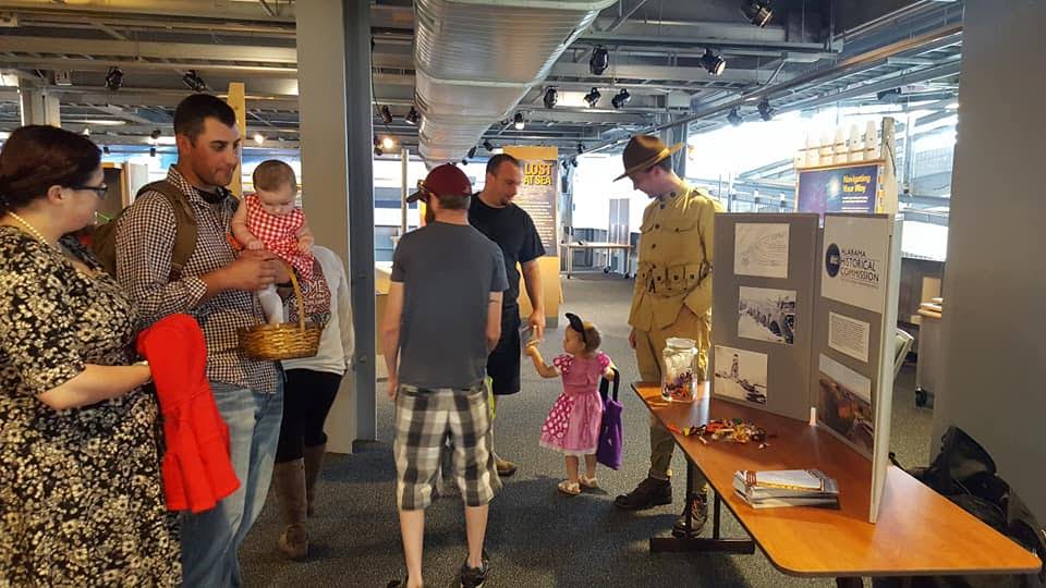 Fort Morgan is a fun place to take the kids on rainy days.