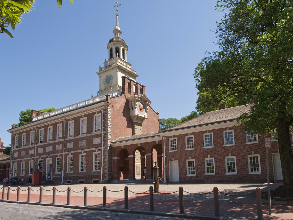 Independence Hall and Independence national Historic Park are must-sees in Philadelphia. Photo c. NPS