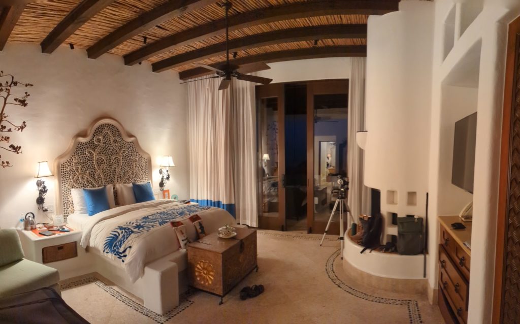 Mexican woodwork, tiles and fabrics decorate the suites at Las Ventanas al Paraiso, one of the top Baja and Los Cabos resorts.