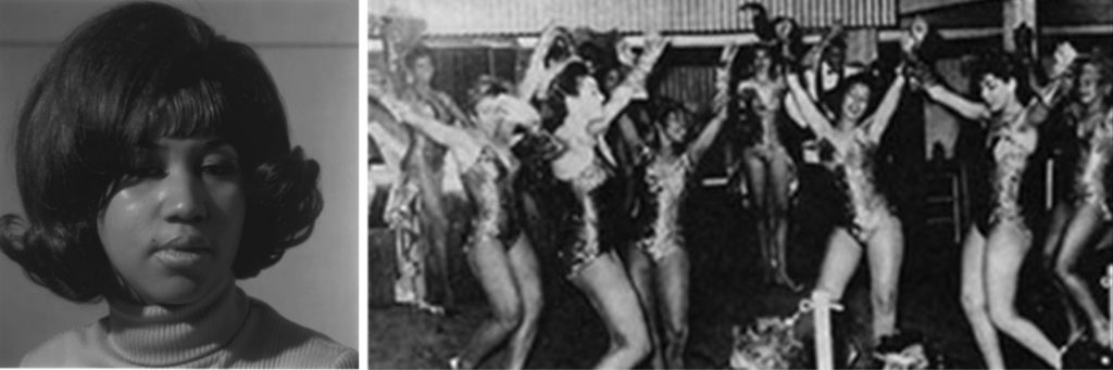 Aretha Franklin, Motown stars and dancers performed each summer at Montage of Idlewild, an African American community in Michgan. Photos c. Idlewild Historic and Cultural Center.