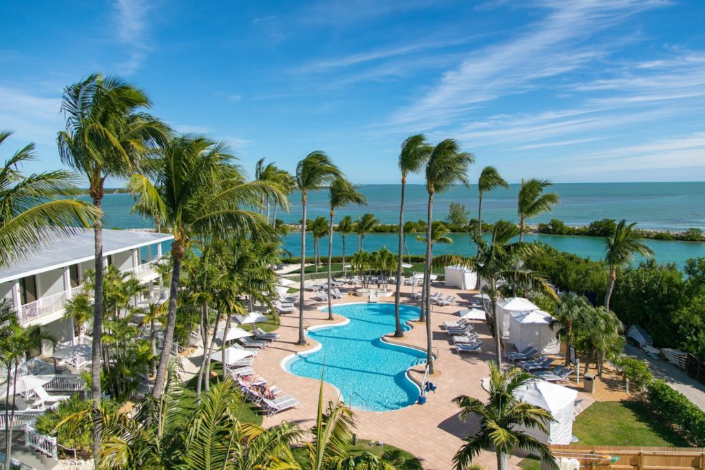 adult only tranquility pool at Hawk Cay’s