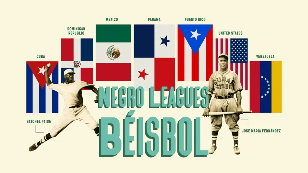 Negro Leagues Baseball Museum celebrates Beisbol and its Hispanic players. c. NLBM