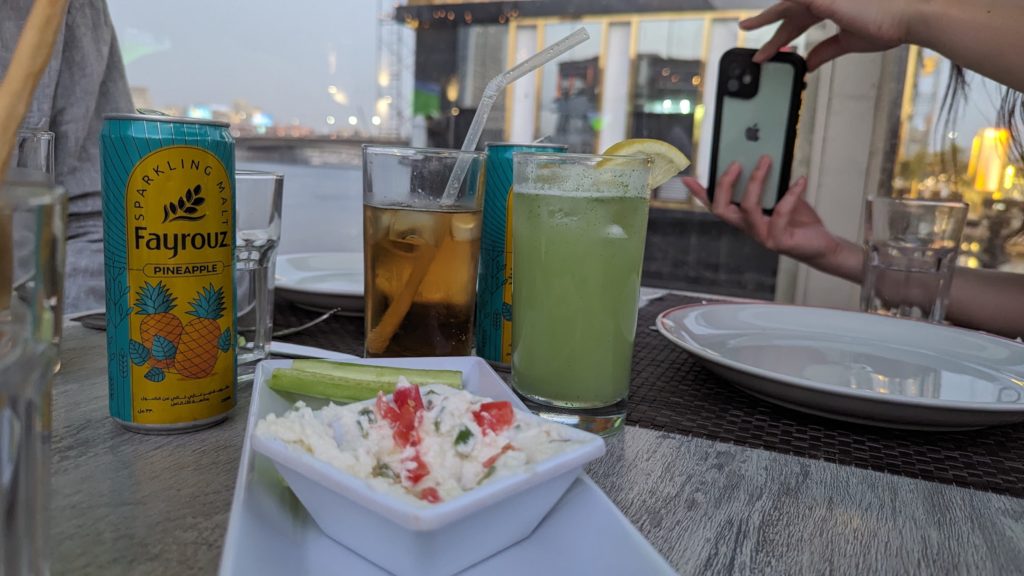 Cairenes love the Nile barge restaurants for a sunset drink and appetizers, part of a Cairo day in every Egyptian itinerary.