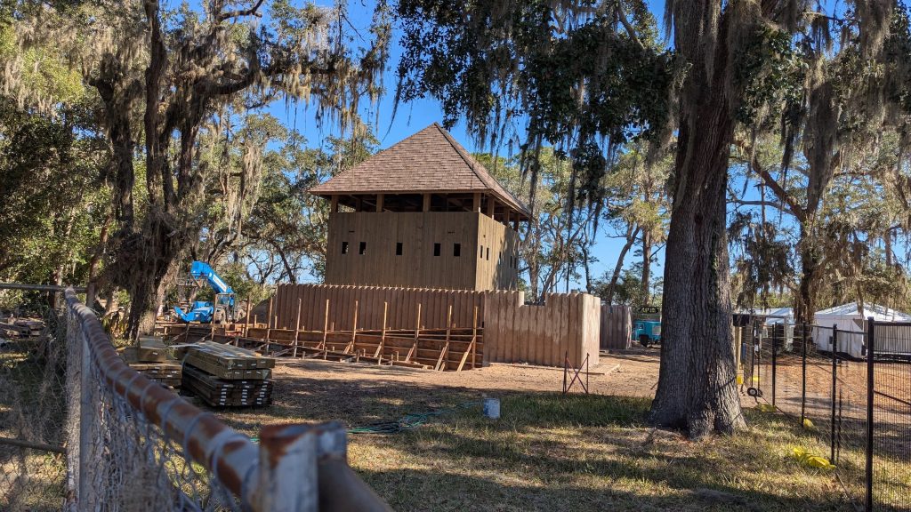 Replica of Fort Mose to open in the state park grounds in April 2025.